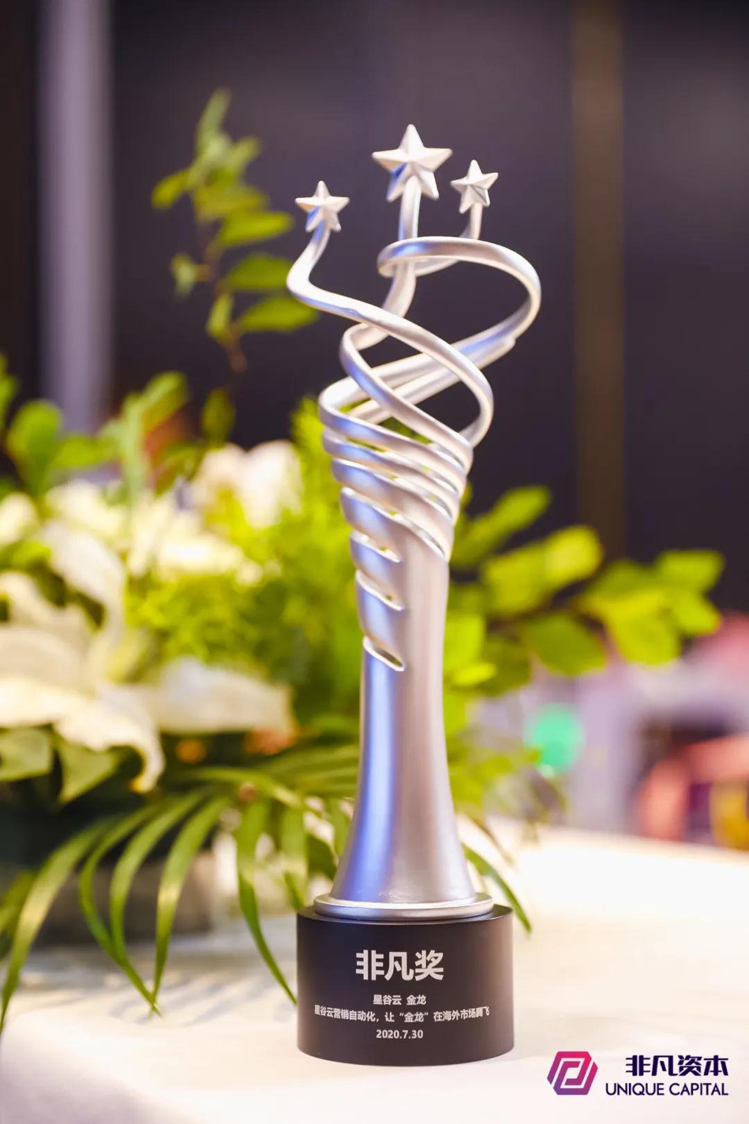 榜單揭曉！星谷云斬獲2020非凡大賞外貿(mào)營銷優(yōu)選案例